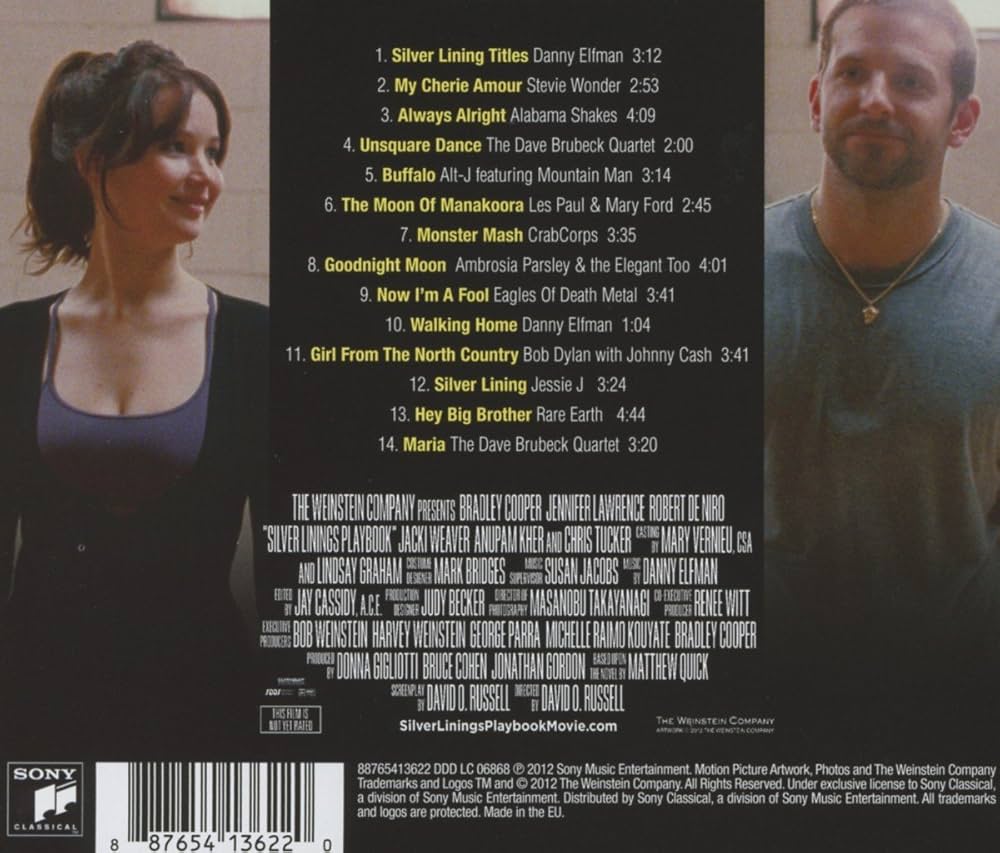 Amazon.com: Silver Linings Playbook: CDs & Vinyl